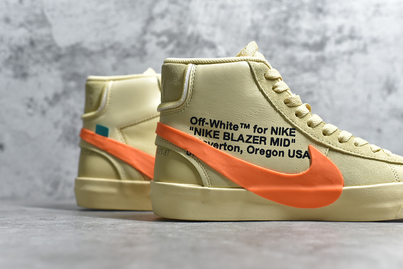 Authentic OFF-WHITE x Nike Blazer Mid All Hallows Eve GS